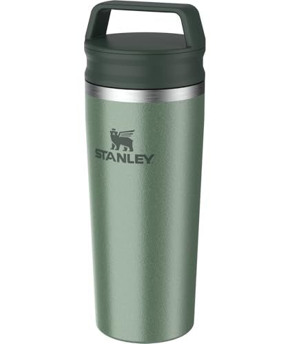 Stanley Cafe To Go Travel Mug 16 oz | Leakproof Two-Part Drink Through Lid | Tumbler Cup for Coffee, Tea and Drinks | Insu...