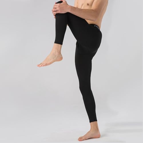 Men’s Compression Pants Tights Leggings Sports Baselayer Running Athletic Workout Active Ankle-Length Pants