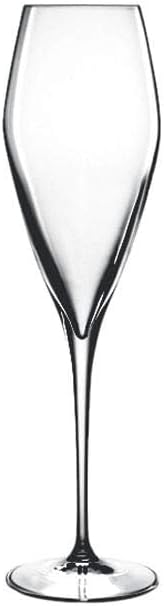 Luigi Bormioli Atelier 9.25 oz Champagne Glasses, 6 Count (Pack of 1), Clear