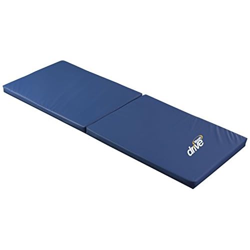 Drive Medical 7095-BF Bi-Fold Bedside Mat, Blue