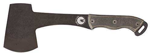 Ontario Knife Company Camp Plus Lightweight Tactical Axe Survival Hatchet for Camping Gear and Survival Kit – ON4230