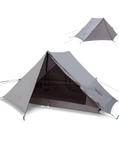 OneTigris HILLRIDGE Ultralight Backpacking Tent + Tent Poles