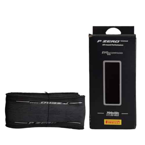Pirelli P Zero Road 32-622 (700 x 32c) Bicycle Tires (Single) - Tube-Type Clincher Tire EVO Compound, TechBELT Carcass, Lightweight Design