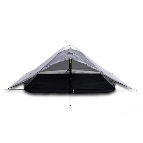 Six Moon Designs Lunar Duo Outfitter 2 Person Ultralight Backpacking Tent. 57 oz Gray. This Hiking or Backpacking Tent Pro...