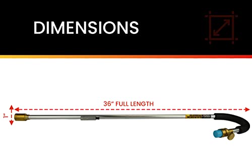 Hot Max 18,000 BTU Self-Lighting 36” Lightweight Propane Garden Torch, | PN: GTORCH