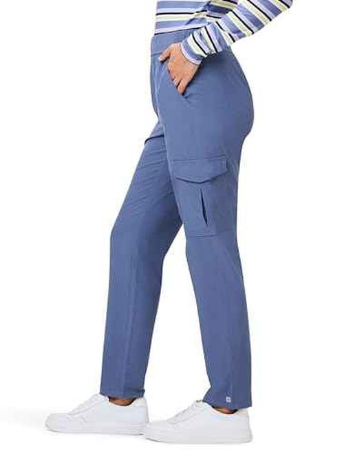NIC+ZOE Women's TECH Stretch Cargo Pant, Slate