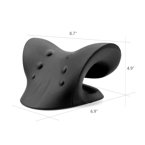 RESTCLOUD Neck and Shoulder Relaxer, Cervical Traction Device for TMJ Pain Relief and Cervical Spine Alignment, Chiropract...