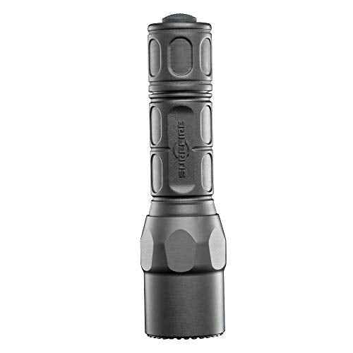 SureFire G2X Tactical 600 Lumen EDC Flashlight Bundle with 2x Extra SureFire CR123A and Lightjunction Battery Case (Black)
