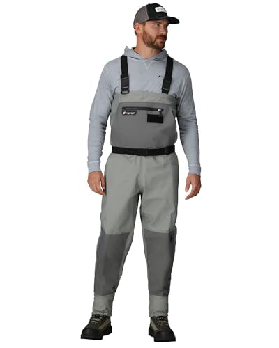 FROGG TOGGS Men's Hellbender Pro Waterproof Stockingfoot Fishing Chest Wader for Fishing