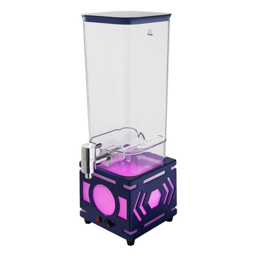 Xuthusman 3L/100oz Beer Tower Dispenser, LED Color Flash Beverage Dispensers, Rechargeable Lighted Up beer Kegs, Drink Jui...