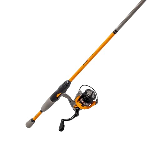 Lew’s Hypersonic Spinning Reel and Fishing Rod Combo, IM6 Graphite Rod with Fast Action, 3+1 Bearings, 5.1:1 Gear Ratio, S...