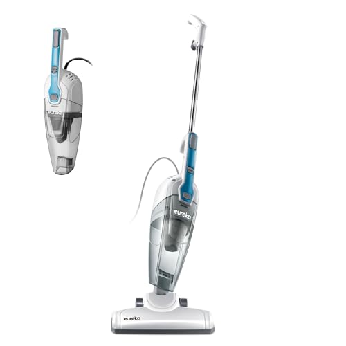 Eureka Corded Stick Vacuum Cleaner for Home Pet Hair, Lightweight Stick Vacuum Cleaner with Powerful Suction for Carpet Ti...