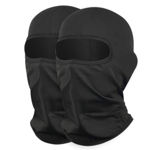 2 Pieces UPF 50+ Balaclavas Ski Mask for Men and Women,UV Protector Helmets Face Mask,Suitable for Outdoor Sports