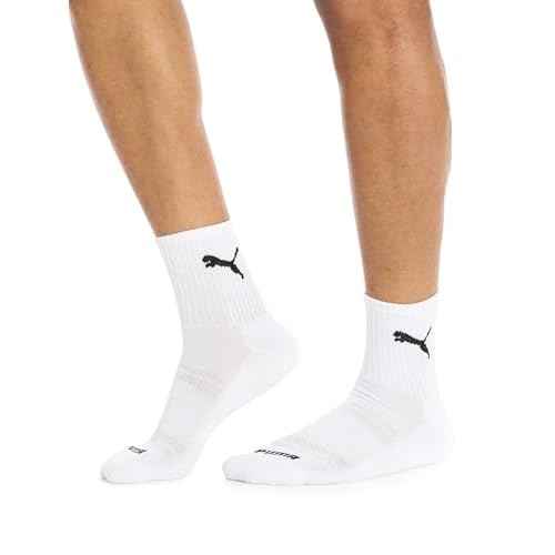 PUMA Men's Athletic Cushioned High Quarter Socks (8-Pack)