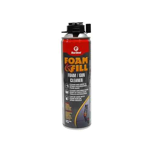 Red Devil 0921 Foam & Fill Foam Gun Cleaner, Clear