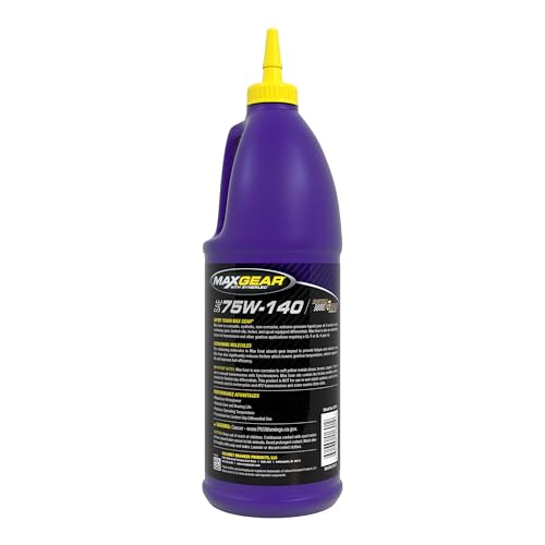 MAX GEAR 75W140- Quart, pack of 6