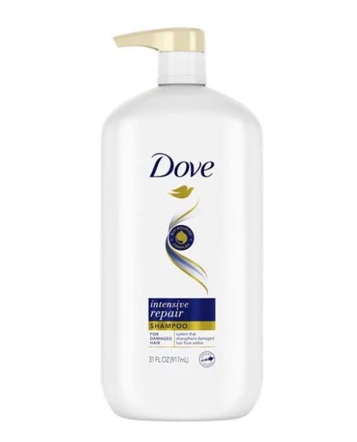 Dove Damaged Hair Shampoo Intensive Repair, 31 Ounce