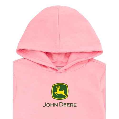 John Deere Logo Fleece Pullover Hoodie Toddler to Adult Sizes (2T - 2XL)