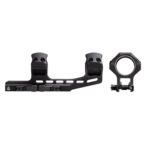 UTG ACCU-SYNC QR 30mm, High Pro, 50mm Offset Scope Mount Black