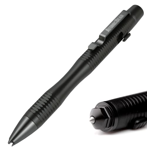 The Atomic Bear Stealth Pen Pro Tactical Pen for Self Defense - Enhanced Writing Survival Pen with Glass Breaker to Escape...