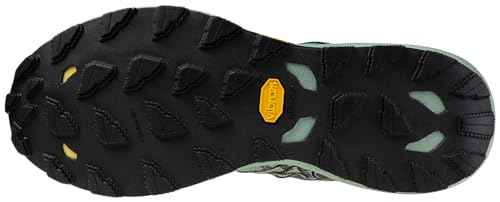 Mizuno Mens Wave Daichi 8 Running Shoe, Grey Jade/Black Oyster, 7.5