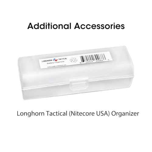 Nitecore P23i Tactical Flashlight, 3000 Lumen USB-C Rechargeable Long Throw Super Bright with Lumentac Organizer
