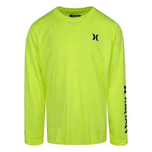Hurley Boys Long Sleeve UPF 50+ Rash Guard Swim Shirt
