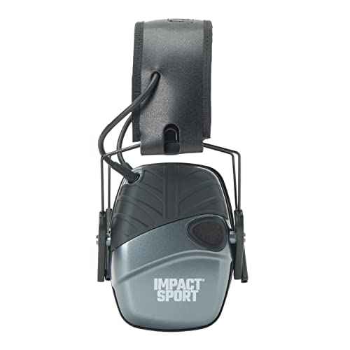 Howard Leight R02532 Impact Sport 22dB Gray Black Headband Small Ear Protection