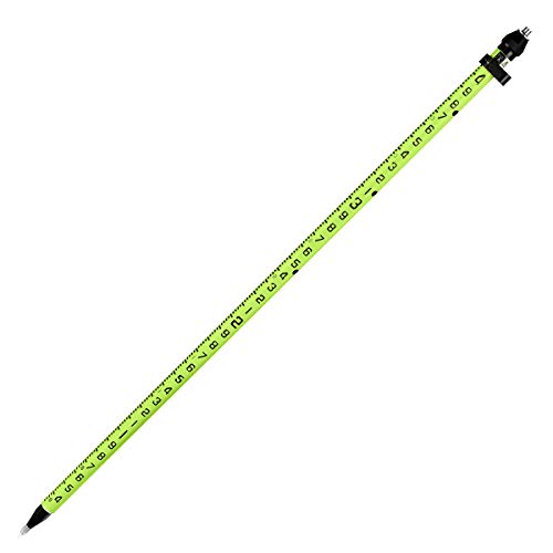 AdirPro 3-Position Snap-Lock Rover Rod (Green), & AdirPro Prism Pole Bipod – Carbon Fiber Bundle