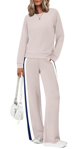 XIEERDUO 2 Piece Sets for Women Fall Fashion Must Have Teachers Airport Outfits 2025 Winter Clothing Lounge Sets Sweatsuits