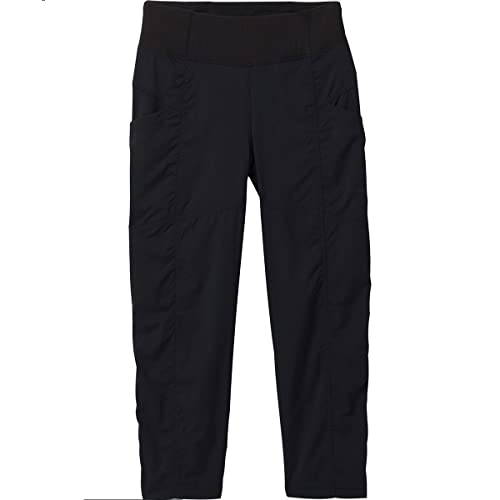 prAna Womens Koen Capri, Black, X-Small