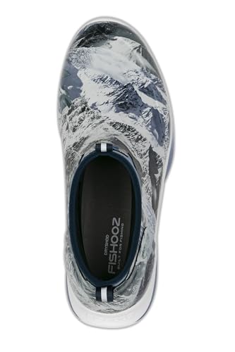 FISHOOZ Men's DryRun Ankle Deck Boot, Waterproof, Breathable, Storm-Proof Rubber Shell, Boat Boot, Fishing Boot, Rain Boot