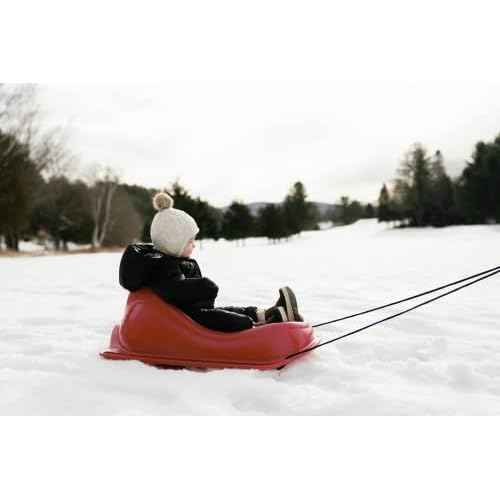 Pelican Baby Sled Deluxe with Weather Shield - Toddler Sled for Snow, Durable for Winter Sledding - Ages up to 24 Months