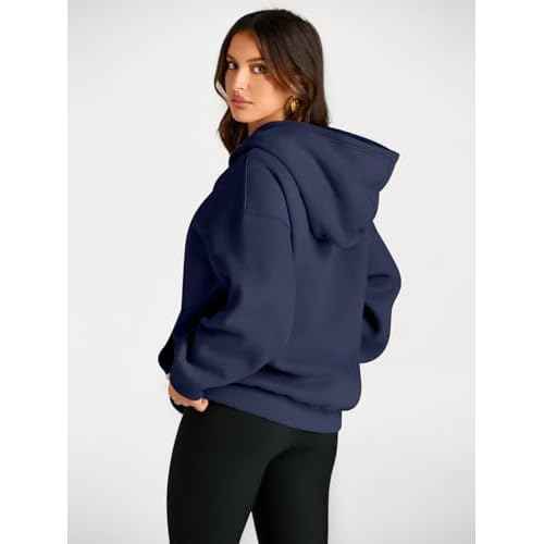 Trendy Queen Womens Oversized Hoodies Fleece Sweatshirts Fall Fashion Pullover Sweaters Winter Clothes