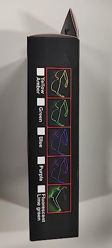 Ainiv Light Up Glasses 3 Flash Modes LED Luminous Glasses Neon Party Glasses Rave Glasses Glow in the Dark for Parties, DJ, EDM, 80s, Halloween, Christmas, Festival, Carnival, Birthday