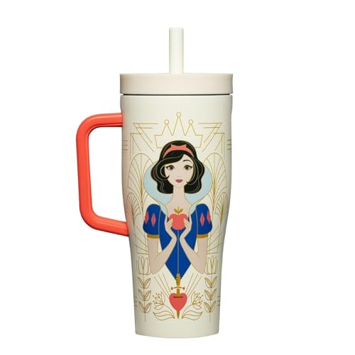 Corkcicle Cruiser - Insulated Tumbler with Handle - Keeps Drinks Cold 20 Hours - Spill-Proof Dual Lid - Triple-Insulated -...