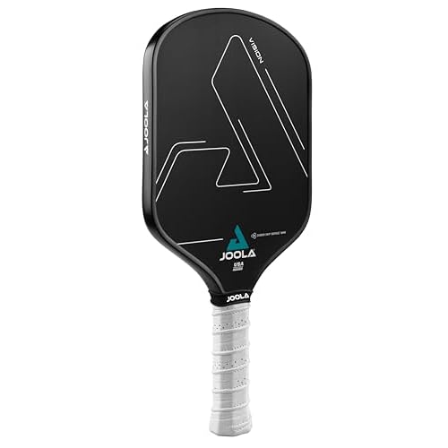 Joola Vision Pickleball Paddle with Textured Carbon Grip Surface Technology for Maximum Spin and Control with Added Power - Polypropylene Honeycomb Core Pickleball Racket 16mm