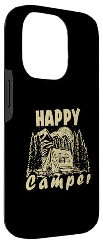 Happy Camper Outdoor Hiking and Camping Lifestyle Adventure Case for iPhone 14 Pro