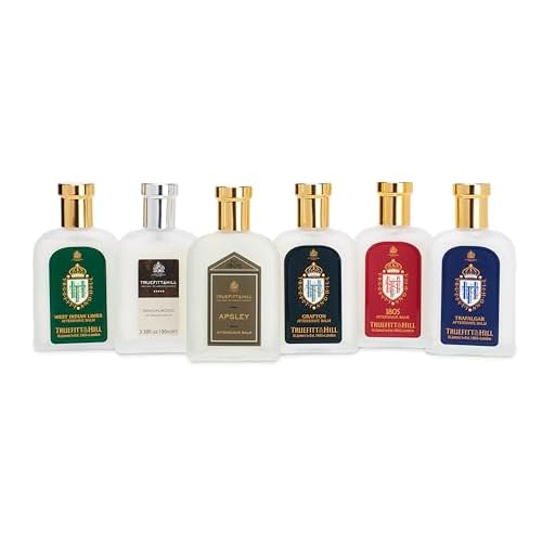 Truefitt & Hill Luxury Aftershave Balm - Sandalwood - Premium Soothing Moisturizer with Aloe Vera Extract - Ideal for Sensitive Skin, Razor Burn Relief, and a Silky Smooth Finish - 3.38 oz.