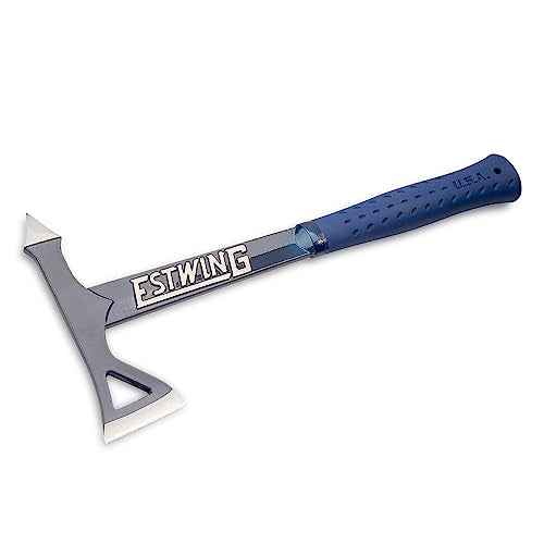 ESTWING Tomahawk Axe - 16.25" Lightweight Hatchet with Forged Steel Construction & Shock Reduction Grip - E6-TA