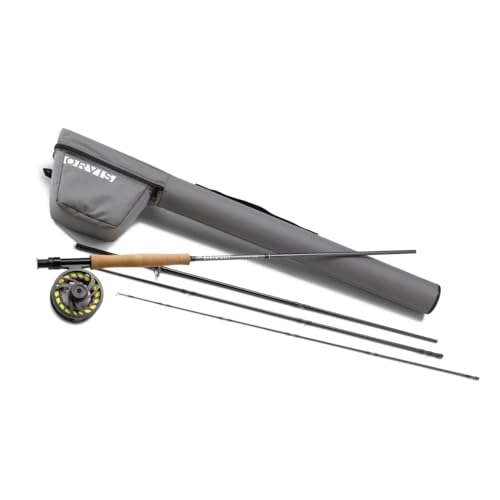 Orvis Clearwater Outfit - Fly Fishing Rod and Reel Combo - Balanced, Smooth, and Responsive - Includes Arbor Reel, Fly Lin...