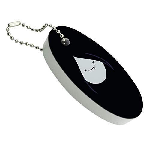 GRAPHICS & MORE Adventure Time Marceline Head Floating Keychain Oval Foam Fishing Boat Buoy Key Float