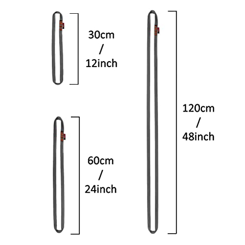 GM CLIMBING 16mm Nylon Sling Runner 22kN / 4950lbf CE UIAA Certified