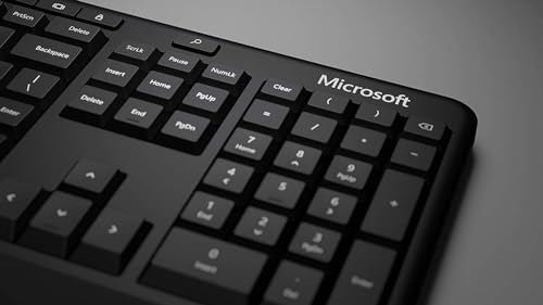 Microsoft Ergonomic Keyboard for Business - Wired - Black