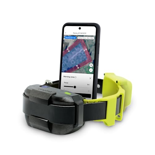 Dogtra GPS Fence – No Subscription, Custom Wireless Dog Fence with App, Smart Guidance & Return Reminder Tone/Vibration/Co...