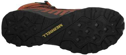 Merrell Men's SPEED ECO MID WATERPROOF Hiking Boot, Clay, 7