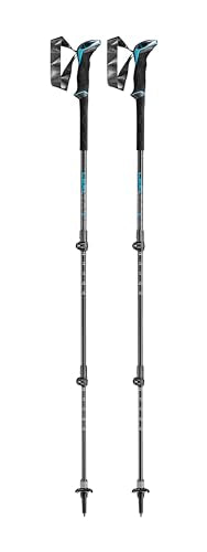 LEKI Makalu Lite AS Trekking Poles - Aluminum Collapsible Lightweight Walking Poles for Hiking