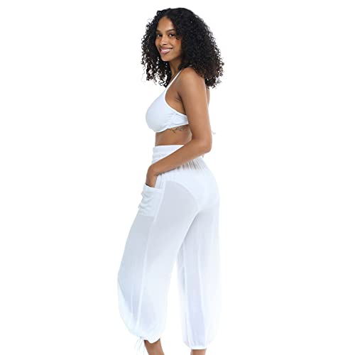 Body Glove womens Swimsuit Penny Pull-on Beach Pant Cover-up