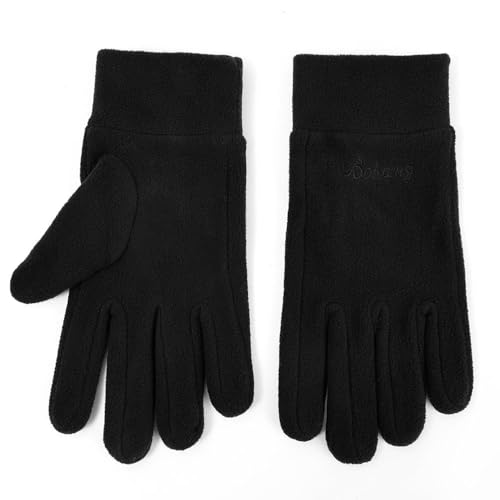 Winter Thicken Fleece Gloves for Men Women Warm Touchscreen Glove Windproof Mittens