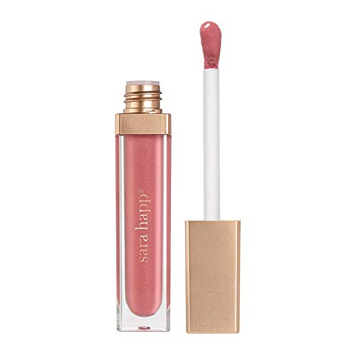 Sara Happ Pink Slip Luxe Gloss with Subtle Shimmer - High-Impact Shine & Long-Lasting Wear, Nourish, Hydrate, and Heal Your Lips